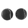 Kqcibz 2 PCS Precut Walker Tennis Ball for Furniture Legs and Floor Protection, Heavy Duty Long Lasting Felt Pad Covering,Black view 1