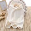 Kids Tank Tops Undershirts Hoodie Sleeveless Shirts for Boys Girls Summer Tee Undershirt for Toddler Girls (White, 5-6 Years) view 3