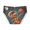 ALAZA Space Dinosaur Basketball Boys' Briefs Soft Underwear Available in Sizes 3t Multicolor view 2