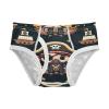 ALAZA Pirate Sugar Skull Ship Boys' Briefs Soft Underwear Available in Sizes 6y view 1