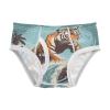 ALAZA Tiger Surfing Ocean Boys' Briefs Soft Underwear Available in Sizes 4t Multicolor view 1