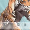 ALAZA Tiger Surfing Ocean Boys' Briefs Soft Underwear Available in Sizes 4t Multicolor view 3