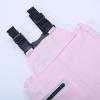 NineFit Basics Kids Chest Waders Youth Fishing Waders with Rain Boots Children Wader Water proof Waders for Boys Girls (Pink, 12-13 Years) view 3