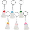 VANZACK 6pcs Badminton Keychains Cute Keychain for Bags Backpacks and Car Keys for Badminton view 1