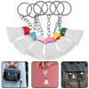 VANZACK 6pcs Badminton Keychains Cute Keychain for Bags Backpacks and Car Keys for Badminton view 2