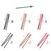 GRABLOOM Portable Camping Lamp Lightweight Aluminum Alloy Stand Outdoor Lamp Post Hanging Light Hanging Poles for Outdoor Camping Lights Aluminium Alloy Hanging Poles, Red-Single hook view 2