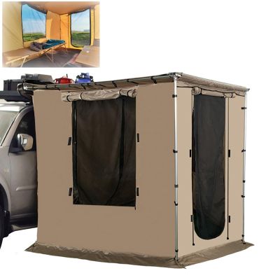 XRRJFYH Car Tents for Camping SUV Car Camping Tent Car Tent, 420D Oxford Cloth, Sun Shelter, PU2000mm, for 5~8 People (Size : 200x250cm/79x98in)