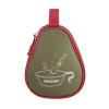 GRABLOOM Camping Cup Bowl Storage Bag Oxford Cloth Barbecue Tableware Travel Carrying for Case for Outdoor Hiking Bowling Bowl Bag, Army Green view 1