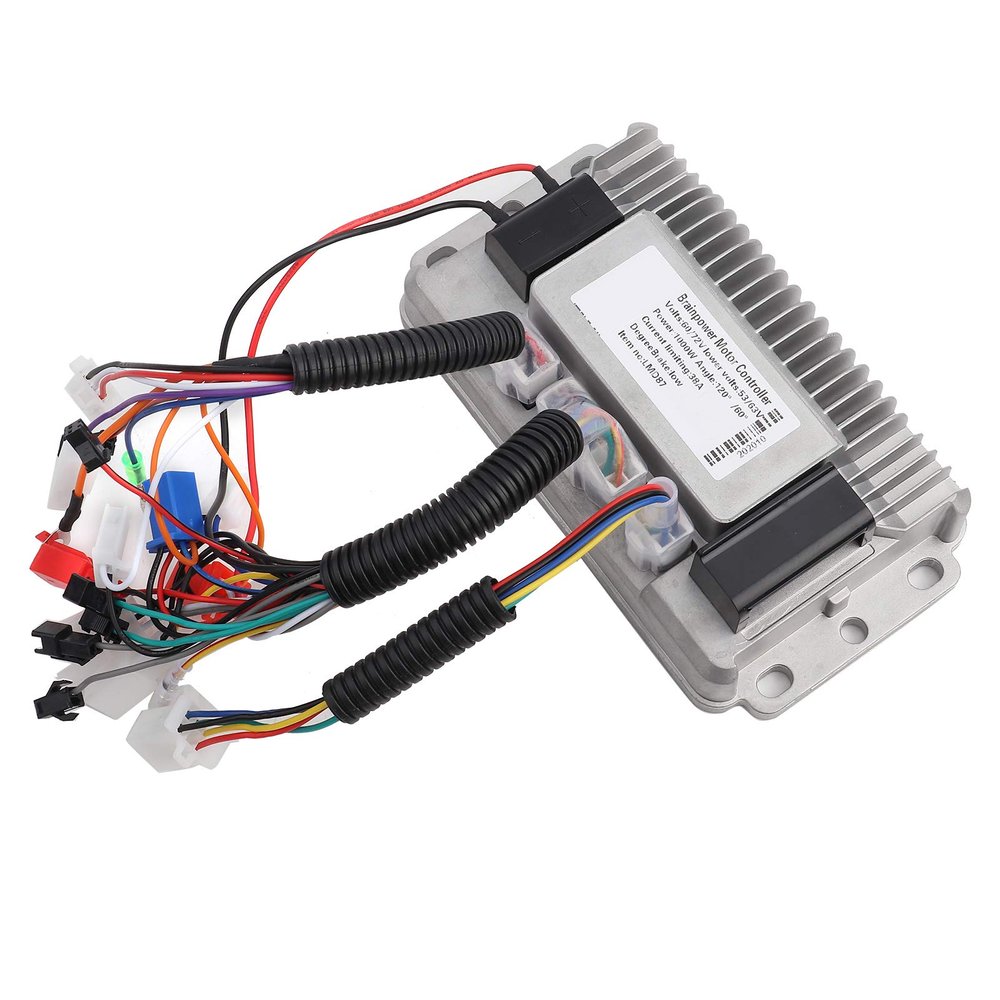 Pilipane 1000W Brushless Controller Sine Waves 60V 72V Universal Cast Aluminium Shell Ebike Part, Powerful, Efficient, Versatile