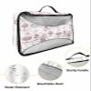 4 Set Packing Cubes - Retro American Country Red Packing Cubes for Carry on Suitcase Lightweight Travel Essential Bag for Clothes Shoes Cosmetics Toiletry view 3