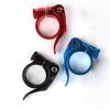 Bike Seat Post Clamp,Bike Seat Clamp 2 Pcs Bike Seat Post Clamp 34.9mm Aluminum Alloy Seat Tube Clip Bicycle Quick Release Seatpost for Mountain Bike (Color : Red) (Color : Black) view 2