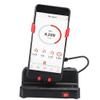 Mobile Phone Shaker Left Right Swing Steps Counter Pedometer, Stand Red Automatically Mobile Counting Increase Steps No Magnetic Interference view 1