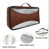 4 Set Packing Cubes - Farmhouse Style on Leather Texture Packing Cubes for Carry on Suitcase Lightweight Travel Essential Bag for Clothes Shoes Cosmetics Toiletry view 3