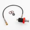 airmega Scuba Tank Refill Adapter for PCPPaintball CO2 HPA Tank Compressed Air DIN Valve Adapter with 8mm Quick Disconnect 24" Charging Hose for PCP300bar/4500psi High Pressure view 2