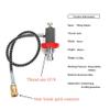 airmega Scuba Tank Refill Adapter for PCPPaintball CO2 HPA Tank Compressed Air DIN Valve Adapter with 8mm Quick Disconnect 24" Charging Hose for PCP300bar/4500psi High Pressure view 3