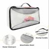 4 Set Packing Cubes - Hello Summer Watercolor Ice Cream Cars Packing Cubes for Carry on Suitcase Lightweight Travel Essential Bag for Clothes Shoes Cosmetics Toiletry view 3