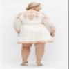 City Chic Women's Plus Size Chloe Placement Dress, 14 view 4