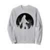 Bigfoot Fishing Funny Sasquatch Fish Yeti Squatch Fishermen Sweatshirt view 1