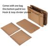 Lemubeane Tactical Camping Storage Bag - 46L Utility Tote Bag Trunk Organizer (Coyote Brown) view 3