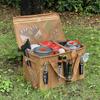 Lemubeane Tactical Camping Storage Bag - 46L Utility Tote Bag Trunk Organizer (Coyote Brown) view 4