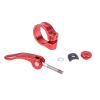 Bike Seat Post Clamp,Bike Seat Clamp 2 Pcs Bicycle Seatpost Clamp 28.6mm 31.8mm 34.9mm MTB Mountain Bike Cycling Seat Post Clamp Seat Quick Release Ultralight (Color : JX068 RED 28.6) ( Color : Jx068 view 3