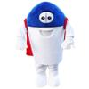 Eamior Pill Hero Mascot Costume Adult Size for Men & Women with Built-in Fan Inside the Head