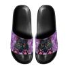 FOR U DESIGNS Men's Cat Paw Print Summer Sandals Women Indoor Outdoor Beach Slippers Non Slip Home Casual Shoes Size 42 view 1