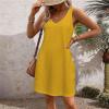 AOREUGL Boho Summer Dresses for Women 2024 Casual Loose Sleeveless Tunic Tank Dress Beach Coverup Sundresses Vacation Outfits view 3