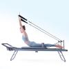 ARKANTOS Pilates Reformer Foldable, Pilates Machine, Pilates Equipment for Gym Workout and Home Use, Suitable for Intermediate and Beginners Users (Grey) view 1