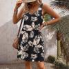 AOREUGL Boho Summer Dresses for Women 2024 Casual Loose Sleeveless Tunic Tank Dress Beach Coverup Sundresses Vacation Outfits view 4