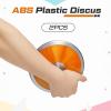 Wettarn 2 Pcs Discus, Man Women Discus Track and Field Discuses Track and Field Equipment (1 kg,Orange) view 4