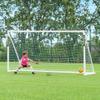 FORZA 10ft x 6.5ft Futsal Soccer Goal [3m x 2m] | Ultra-Durable & Weatherproof uPVC with Quick & Easy Assembly - Optional Ball, Target Sheet & Carry Bag (Goal and Ball) view 4