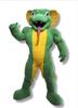 Eamior Power Green Cobra Mascot Costume Adult Size for Men & Women with Built-in Fan Inside the Head view 1