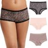 Maidenform Women's Underwear Boy Shorts Pack, 3-Pack, Microfiber Boy shorts Underwear Women Pack, Lace Panties for Women view 1
