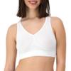 Hanes Women's Cozy Wireless Bra, Full-Coverage Pullover Bra, Seamless T-Shirt Bra, 2-Pack view 2