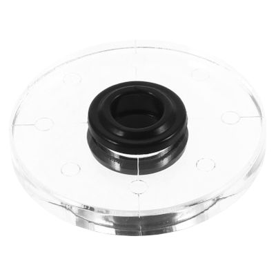 SUPVOX Pool Cue Rack Detachable Bridge Lightweight Acrylic Billiard Cue Stand for Home Use Easy to Store and Transport Prevents Sliding Pool Table