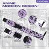CROWN Anime Wrist Wraps Lifting Straps 24" for Men and Women - 1 Pair Each, Gym Accessories Support Weightlifting, Powerlifting, Strength Training, and Improve Workout (CM2) view 2
