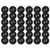 Spunspon 36 Pack Pickleball Balls, 40 Holes Outdoor Pickleballs, High Elasticity & Durable Pickle Balls for All Style Pickleball Paddles (Black) view 1
