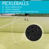 Spunspon 36 Pack Pickleball Balls, 40 Holes Outdoor Pickleballs, High Elasticity & Durable Pickle Balls for All Style Pickleball Paddles (Black) view 4
