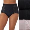 Bali Women's Breathe Underwear, High-Rise Briefs, Breathable Cotton Modal Lace Panties, 3-Pack view 1