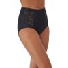 Bali Women's Breathe Underwear, High-Rise Briefs, Breathable Cotton Modal Lace Panties, 3-Pack view 2