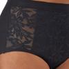 Bali Women's Breathe Underwear, High-Rise Briefs, Breathable Cotton Modal Lace Panties, 3-Pack view 4