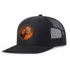 Generic Customized Leather Patch Truck Driver Men's and Women's Hat - Personalized Text and Photo UV Spray Printed Baseball Cap 47 Black view 2