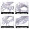 Geek-M Women/Men Masquerade Metal Masks Venetian Halloween Costume Mask Mardi Gras Mask (Sliver C1) view 3