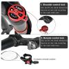 ZECHAO Mountain Bike Suspension Fork,26 27.5 29in Air Front Fork Shock Absorber Spring Front Fork Disc Brake 120mm Travel (Size : 26inch) view 4