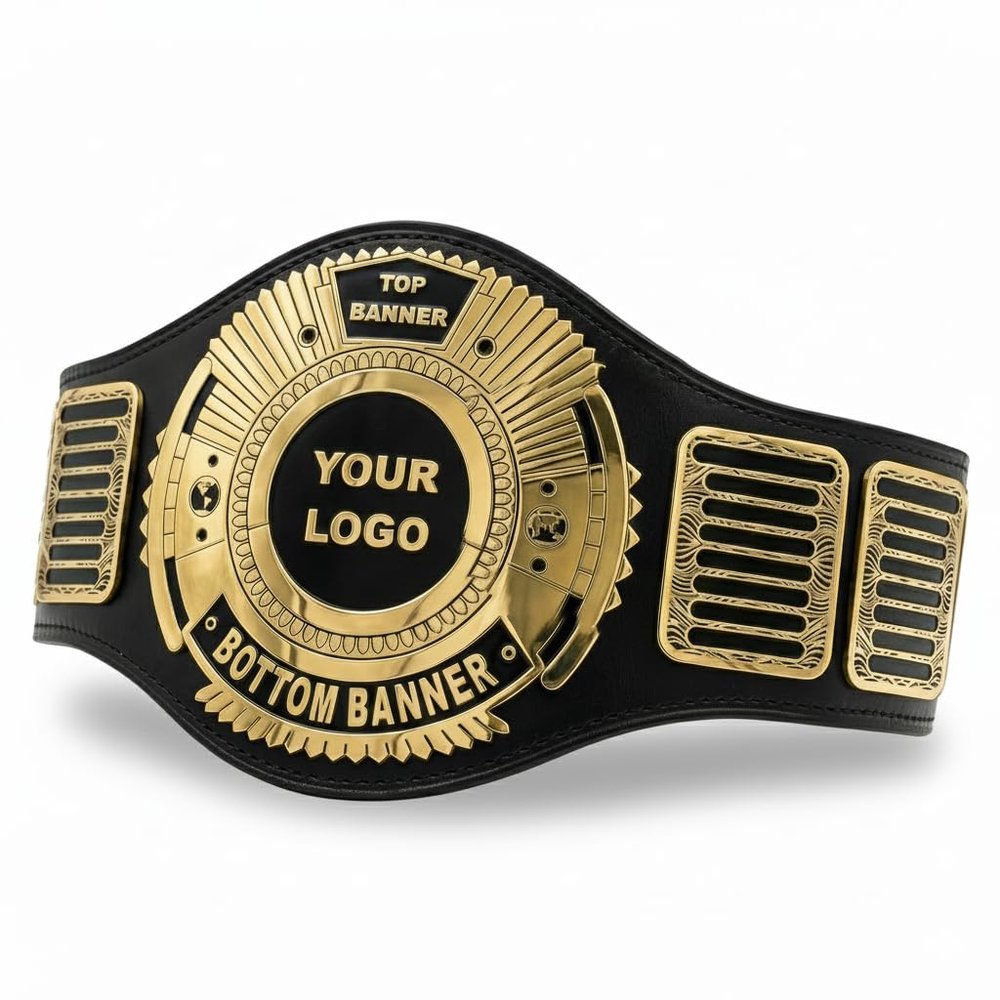 Custom Championship Belt Wrestling Belt Fully Personalized for All Sports - Custom Wrestling Championship Belts (4mm Zinc)