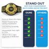 Custom Championship Belt Wrestling Belt Fully Personalized for All Sports - Custom Wrestling Championship Belts (4mm Zinc) view 4