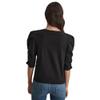 DKNY Women's Jeans Sweater,Black,X-Small view 3