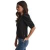 DKNY Women's Jeans Sweater,Black,X-Small view 4