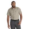 Red Kap Men's Cooling Short Sleeve Work Shirt, Sand, Large Tall view 1